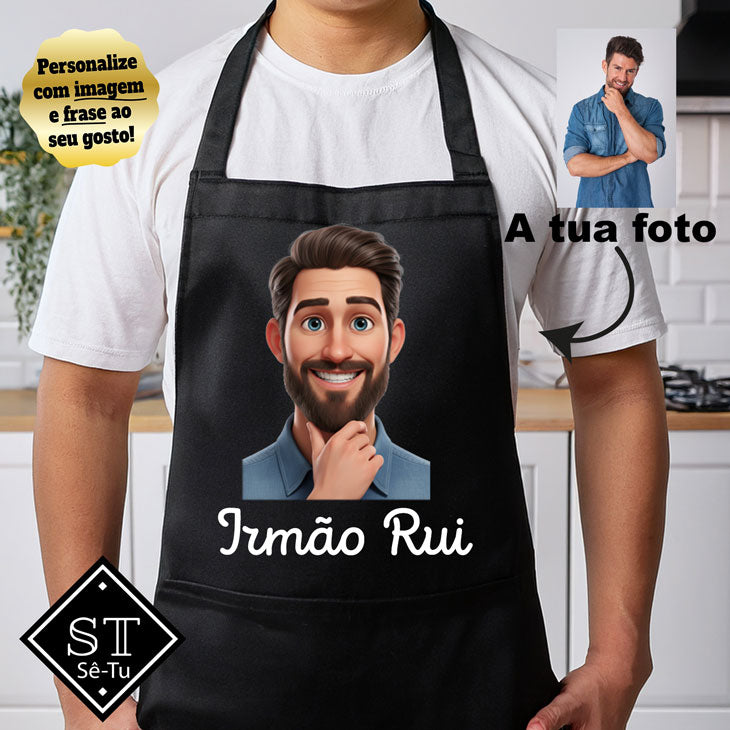 Avental Irmão com Foto